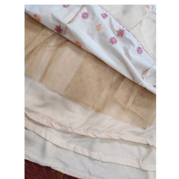 Heavy embroidered embellished one piece dress - Picture 7 of 8